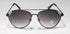 Converse H092 Aviator Sunglasses, Black 55-17-145